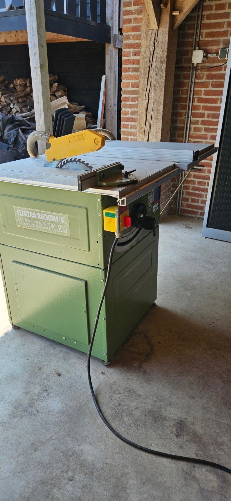 Elektra Beckum PK 300 380volt Precisie Cirkelzaag, Ophalen, Elektra Beckum, Gebruikt, Cirkelzaag