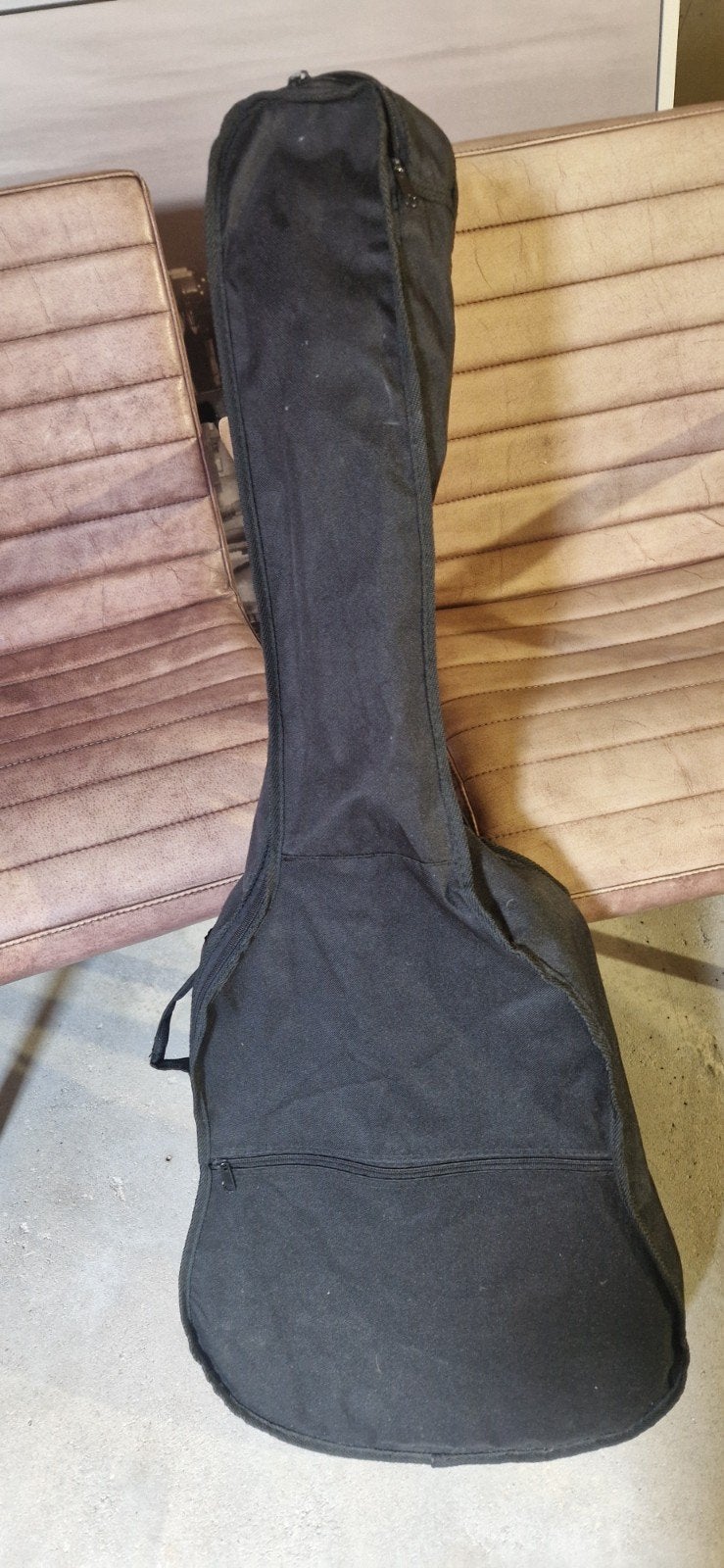 Stagg akoestische gitaar met hoes, Muziek en Instrumenten, Behuizingen en Koffers, Ophalen of Verzenden, Gebruikt, Akoestische gitaar
