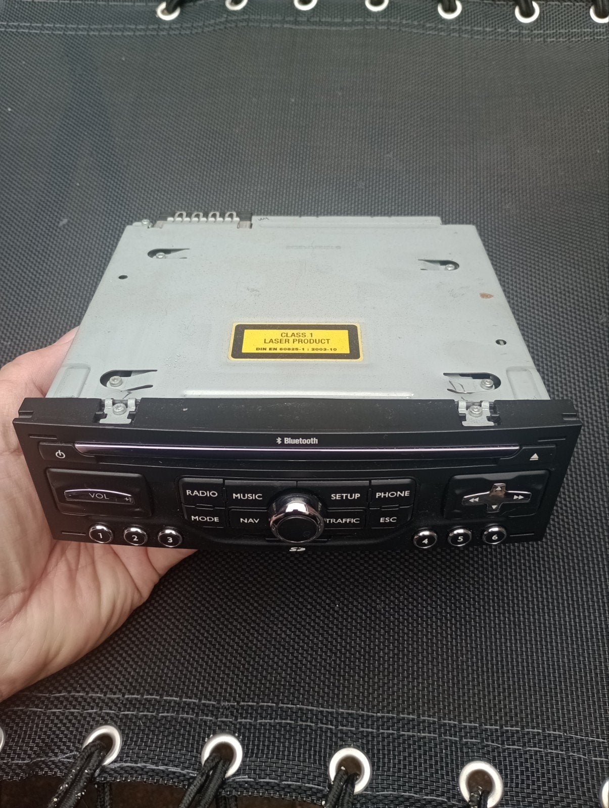 Radio CD voor Citroen C3/C4 Coupe.  Harman Becker  BE 6427, Ophalen of Verzenden, Gebruikt