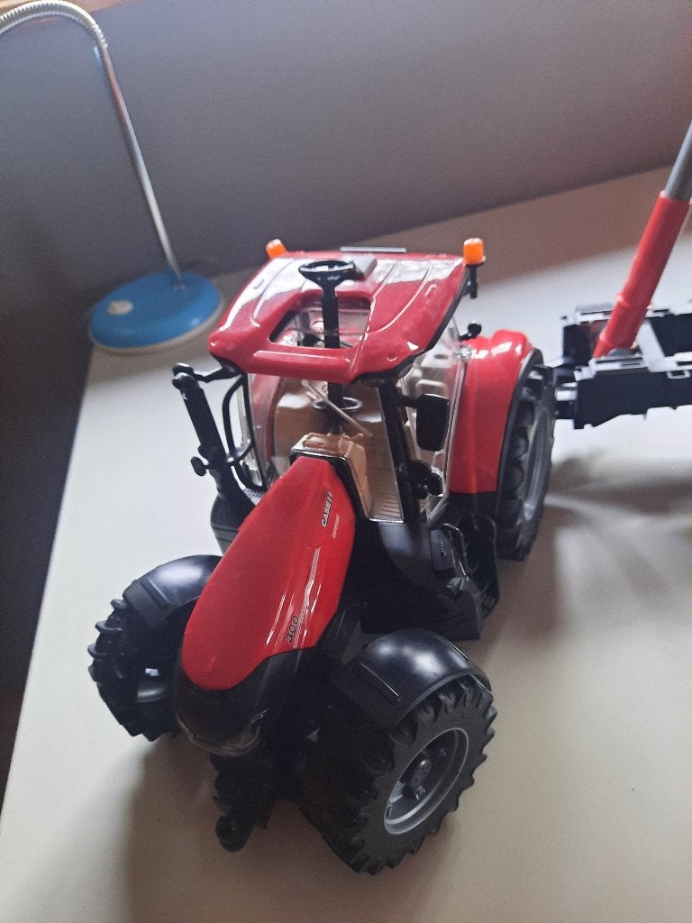Tractor met keepwagen, Ophalen, Zo goed als nieuw