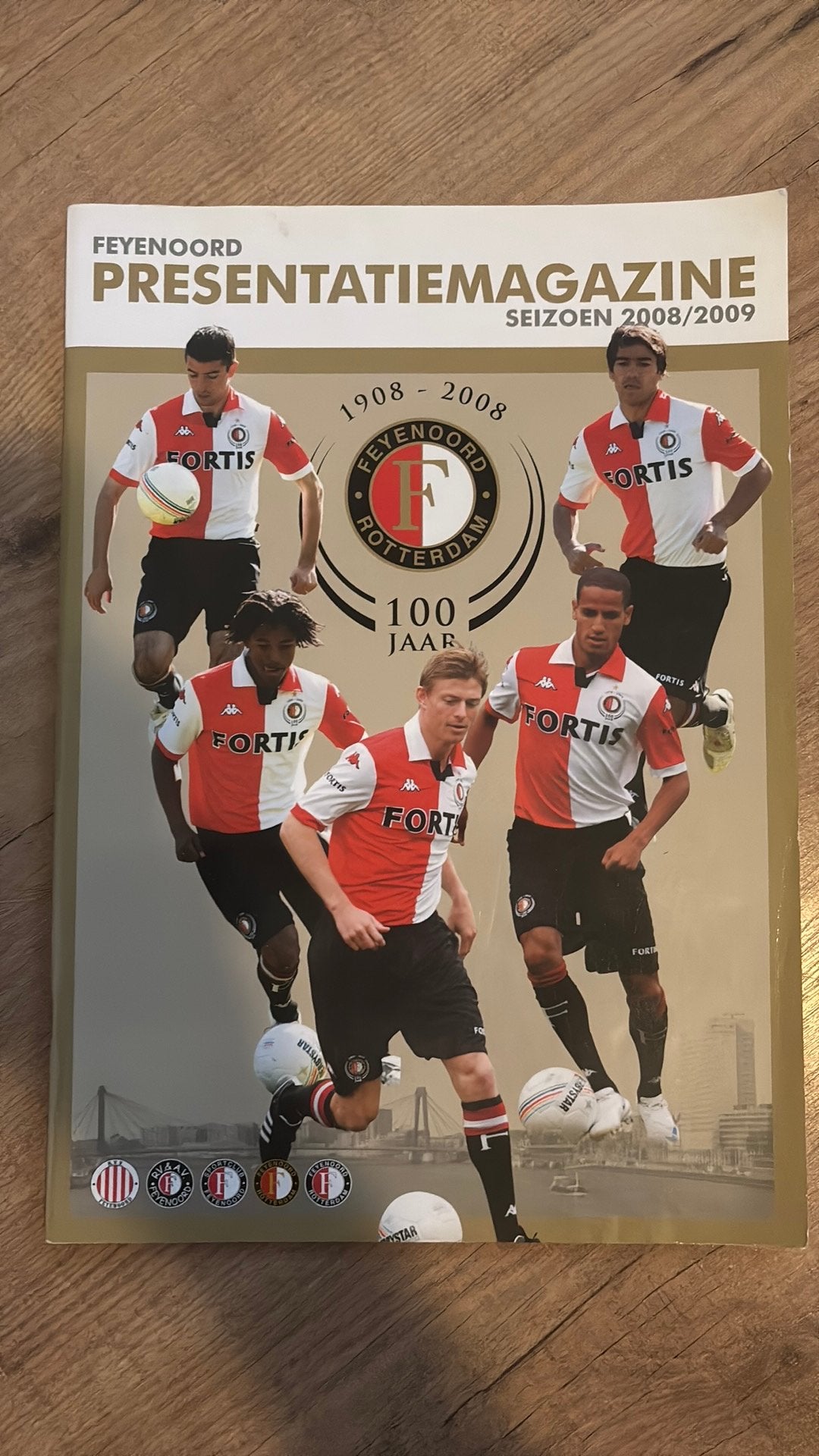 Feyenoord 100 jaar magazine 2008-2009, Ophalen of Verzenden, Zo goed als nieuw, Feyenoord, Boek of Tijdschrift