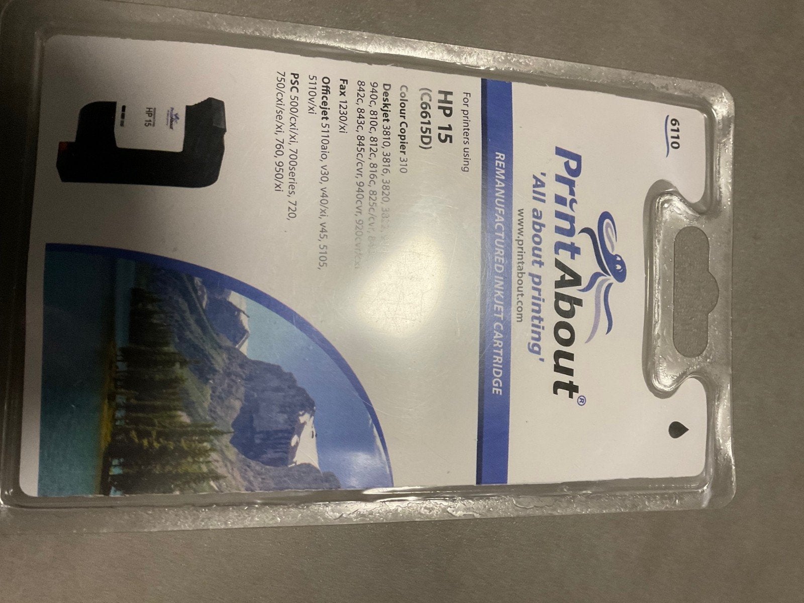 Nieuwe PrintAbout HP 15 (C6615D) Inktcartridge, Ophalen of Verzenden, Nieuw, Cartridge, PrintAbout
