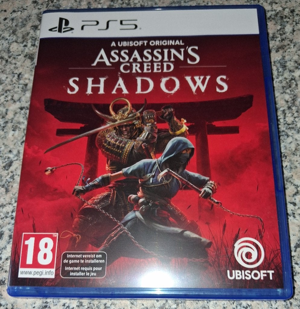 Ps5 spel Assassin`s creed  shadows, Spelcomputers en Games, Ophalen of Verzenden, Zo goed als nieuw