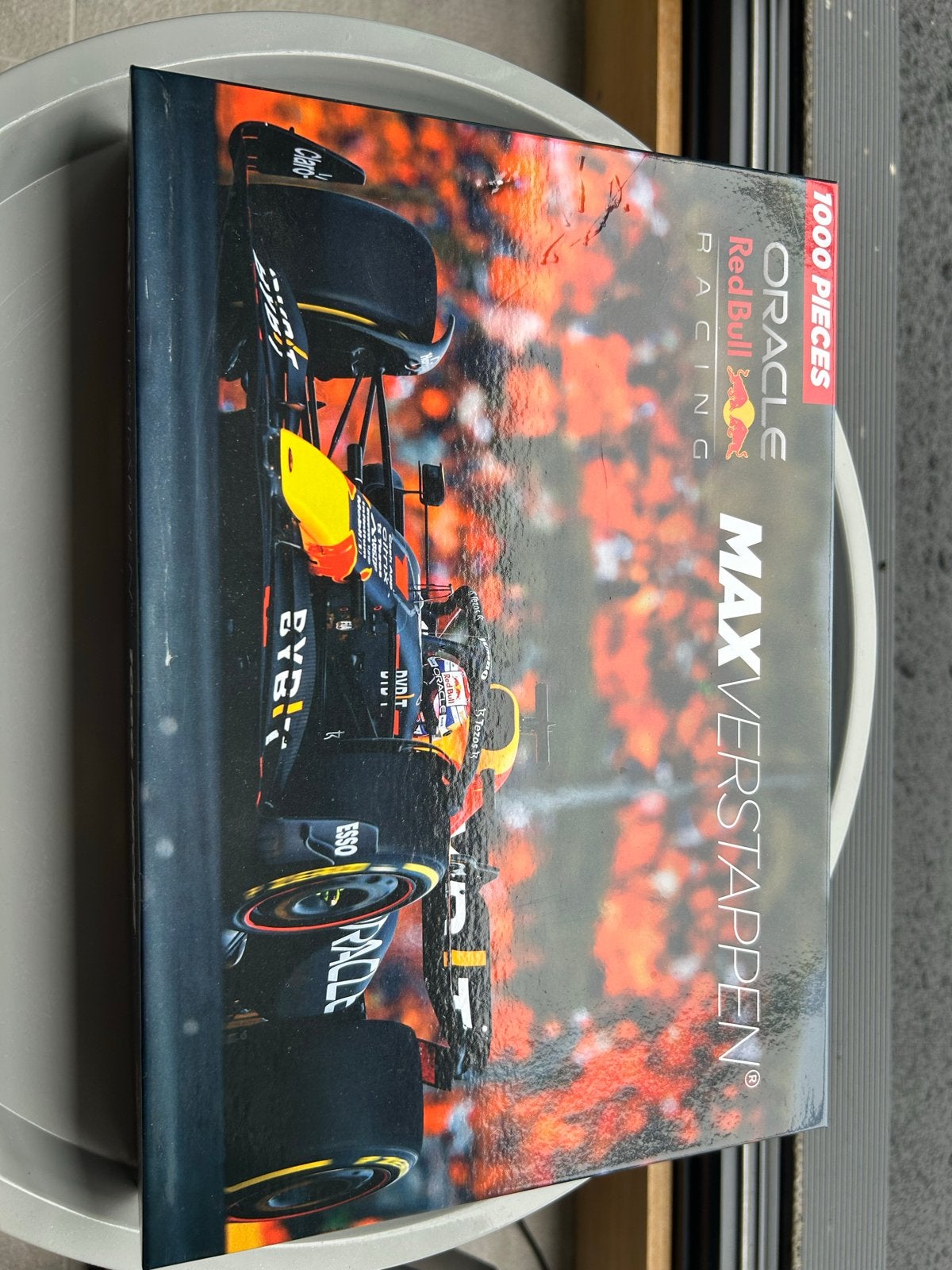 Max Verstappen Red Bull Racing Puzzel 1000 Stukjes, Ophalen of Verzenden, 500 t/m 1500 stukjes, Zo goed als nieuw, Legpuzzel