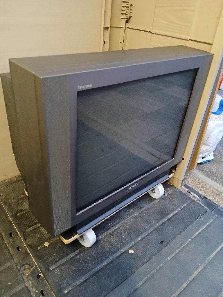 Sony KV-25FX30B CRT Triniton Color TV, Ophalen, Gebruikt, 80 tot 100 cm, Sony