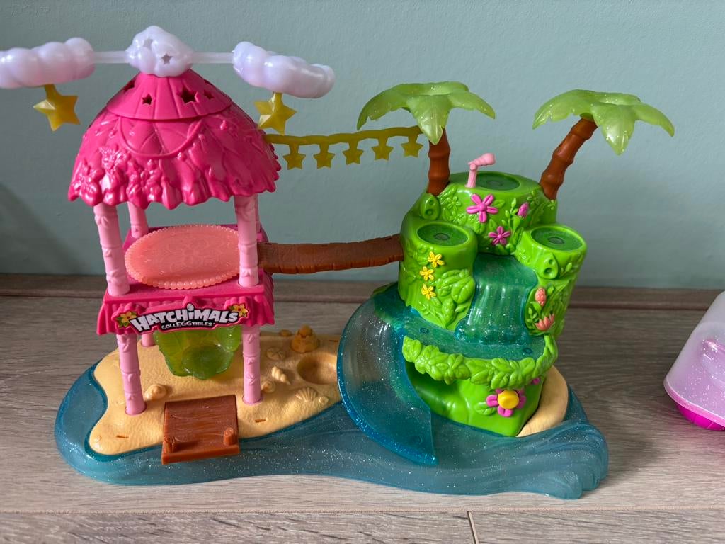 Hatchimals verzameling met speelboom, Verzamelen, Ophalen of Verzenden, Zo goed als nieuw