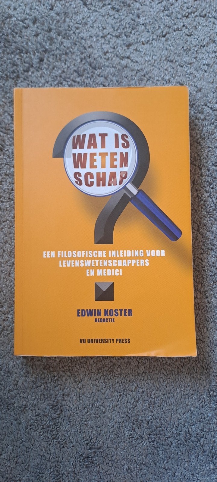 Wat is Wetenschap? Filosofische Inleiding (Edwin Koster), Ophalen
