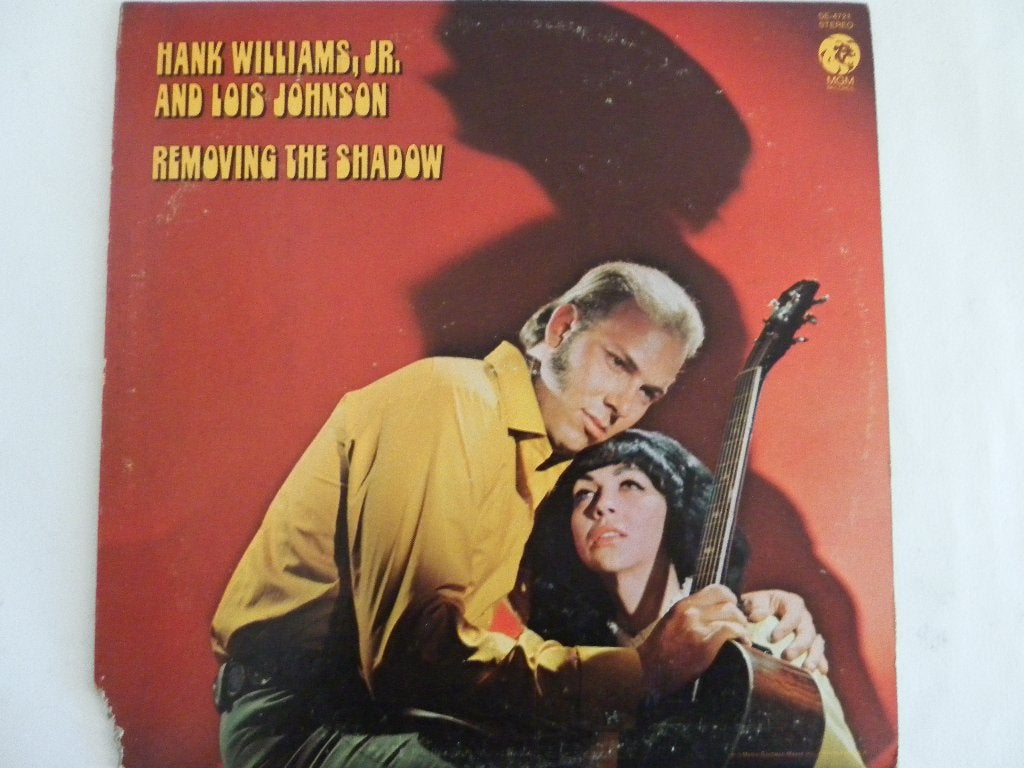 LP Hank Williams,Jr. & Lois Johnson - Removing The Shadows, LP, Gebruikt, Ophalen of Verzenden, 12 inch