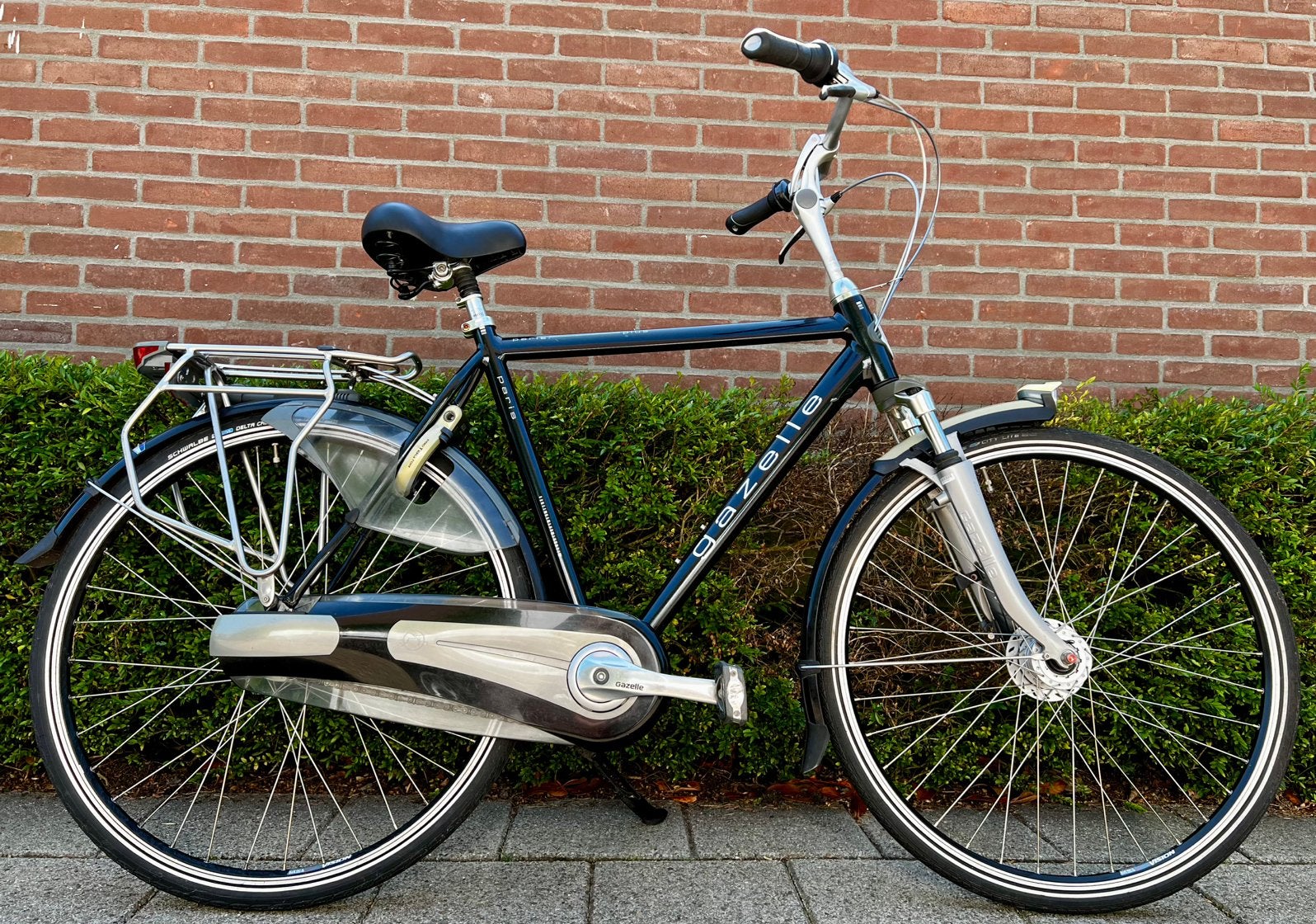 Zeer nette / Gazelle / 7 ver / 57cm / incl Onderhoudsbeurt!, Fietsen en Brommers, Fietsen | Heren | Herenfietsen, Ophalen, Versnellingen