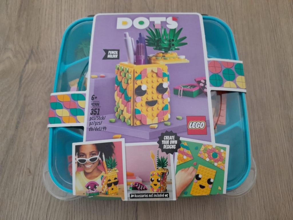 Lego dots 41906 ananas pencil holder, Kinderen en Baby's, Speelgoed | Duplo en Lego, Overige thema's, Lego, Compleet, Ophalen of Verzenden