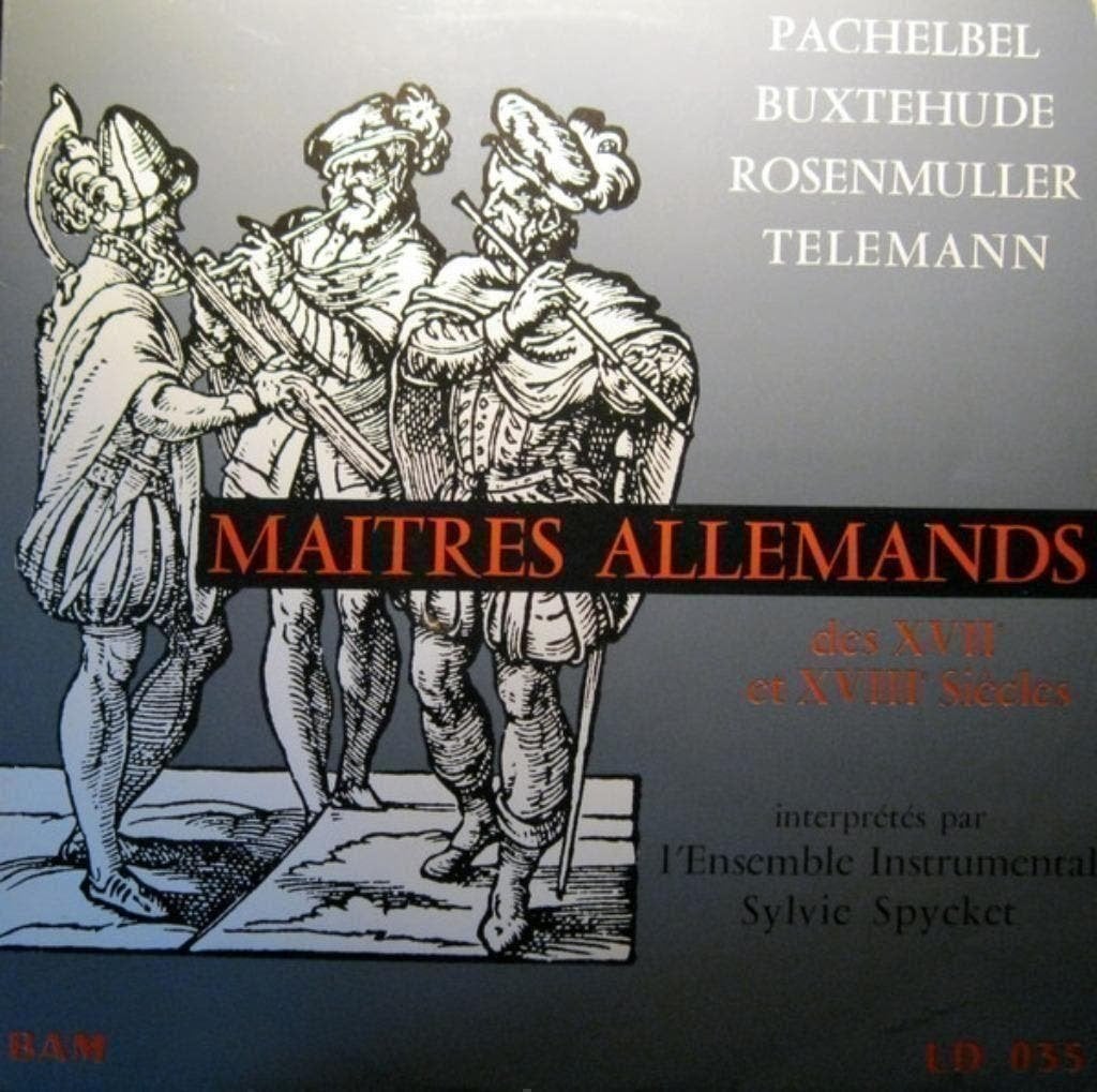 Maîtres Allemands Des XVIIe Et XVIIIe Siècles, Kamermuziek, Verzenden, Zo goed als nieuw, 12 inch
