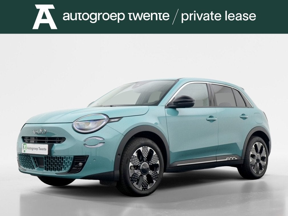 Fiat 600E La Prima 54 kWh | Private lease 519pm | Leder inte, Automaat, 0 cilinders, Gebruikt, 156 pk