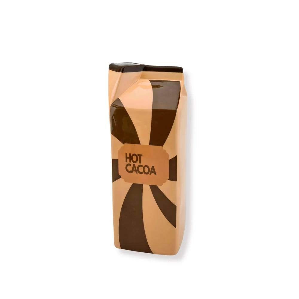 Housevitamin Hot Cocoa Vaas - Bruin - 10 x 25 cm, Bruin, 25 cm, Nieuw, Ophalen of Verzenden