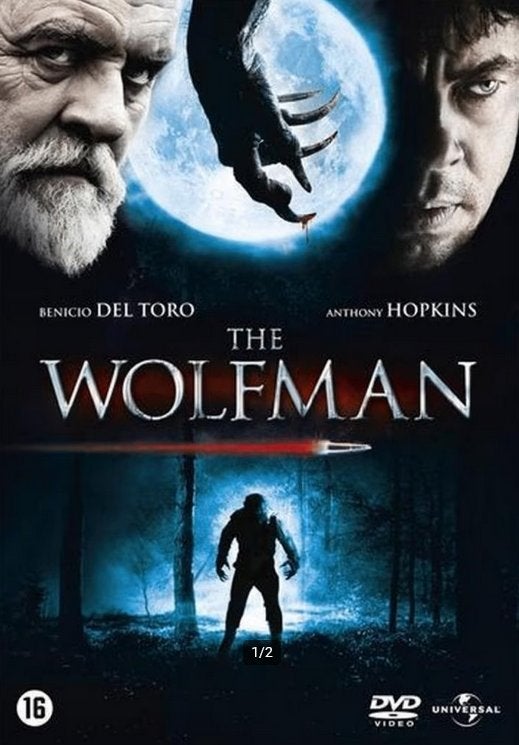 The Wolfman (DVD FILM, NL Ondertiteling!) Als nieuw!, Engels, Vanaf 16 jaar, Eerste persing, Verzenden