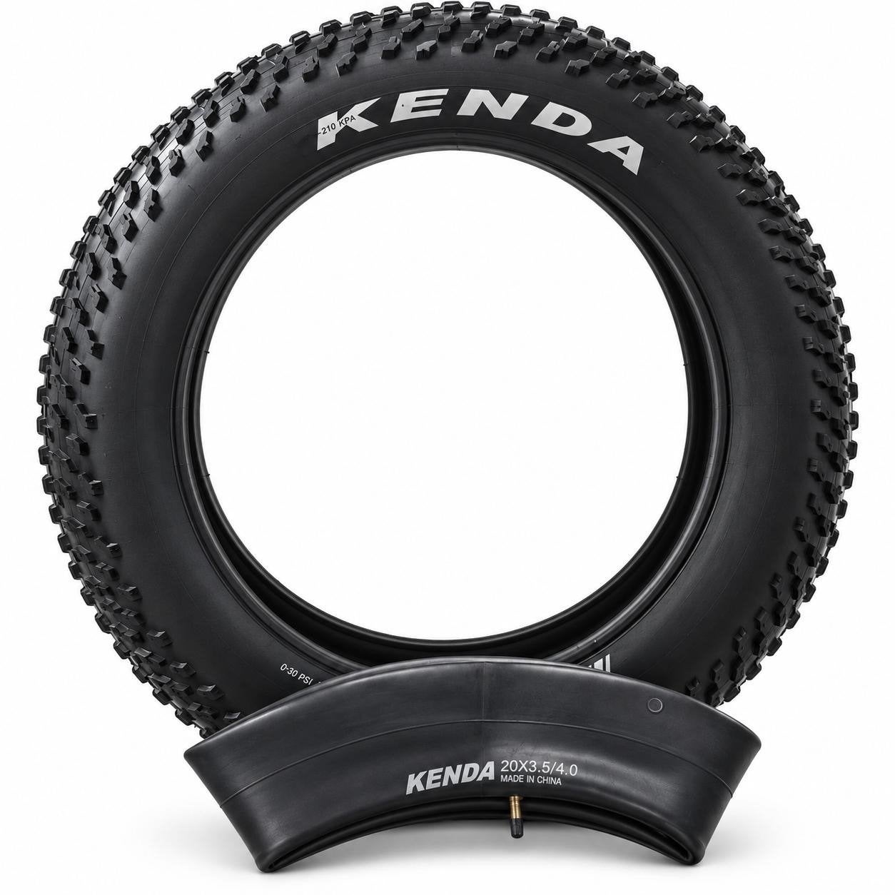 Kenda Fatbike Buitenband en Binnenband 20x3.5/4.0, Fietsen en Brommers, Band, Nieuw, Ophalen of Verzenden, Aeonderdelen