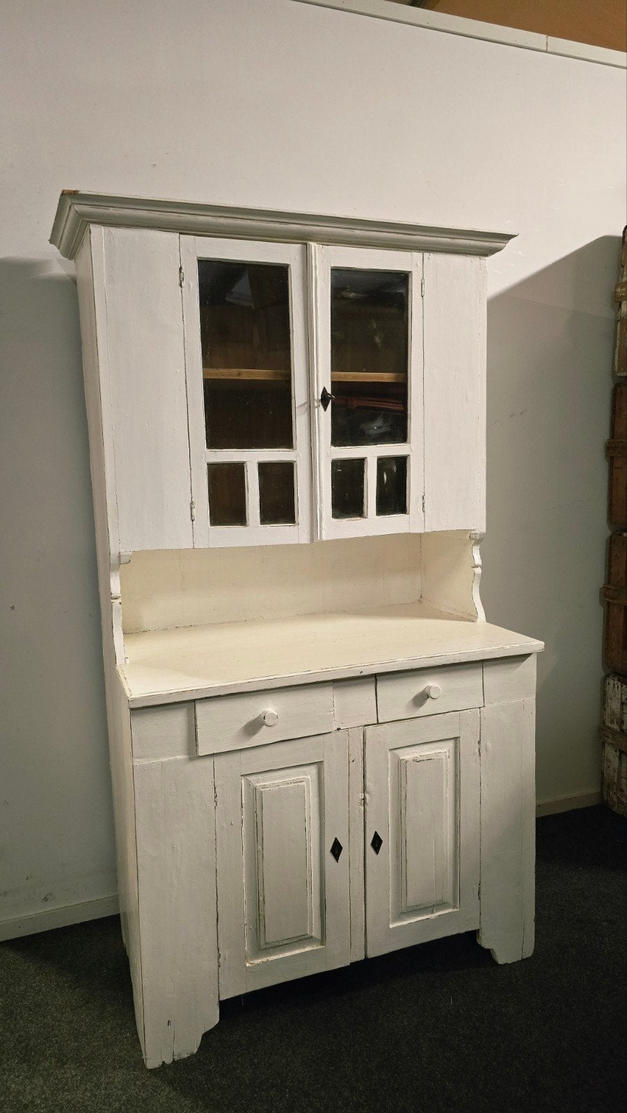Antieke Brocante Keukenkast Grenen Hout Direct Leverbaar!, Huis en Inrichting, Kasten | Buffetkasten, Ophalen of Verzenden, Zo goed als nieuw
