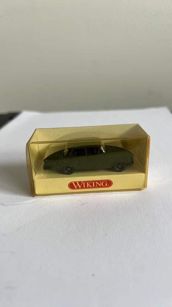 Wiking Bundeswehr Opel Kaptein 1959 - Zeldzaam Model, Ophalen of Verzenden, Zo goed als nieuw, Auto, Wiking