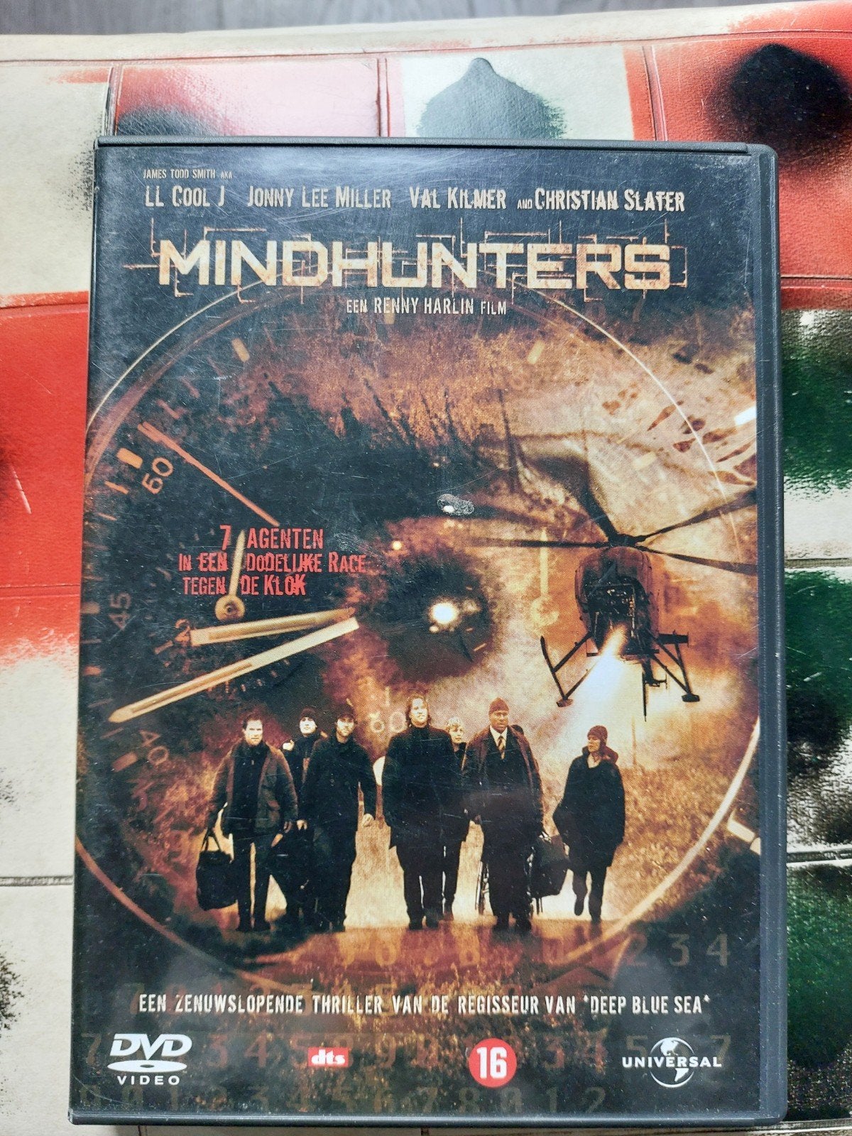 Mindhunters DVD - Spannende Actiethriller, Horror, Vanaf 16 jaar, Nederlands, Ophalen of Verzenden