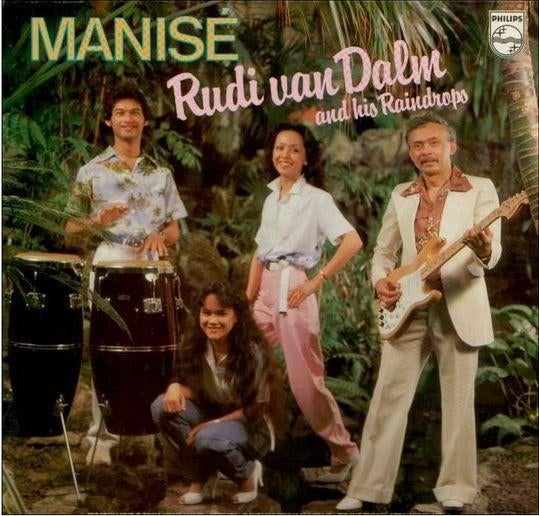 LP - Rudi van Dalm And His Raindrops – Manisé, Cd's en Dvd's, Vinyl | Pop, Gebruikt, Beschermende buitenhoes, 1980 - 1989, 12 inch