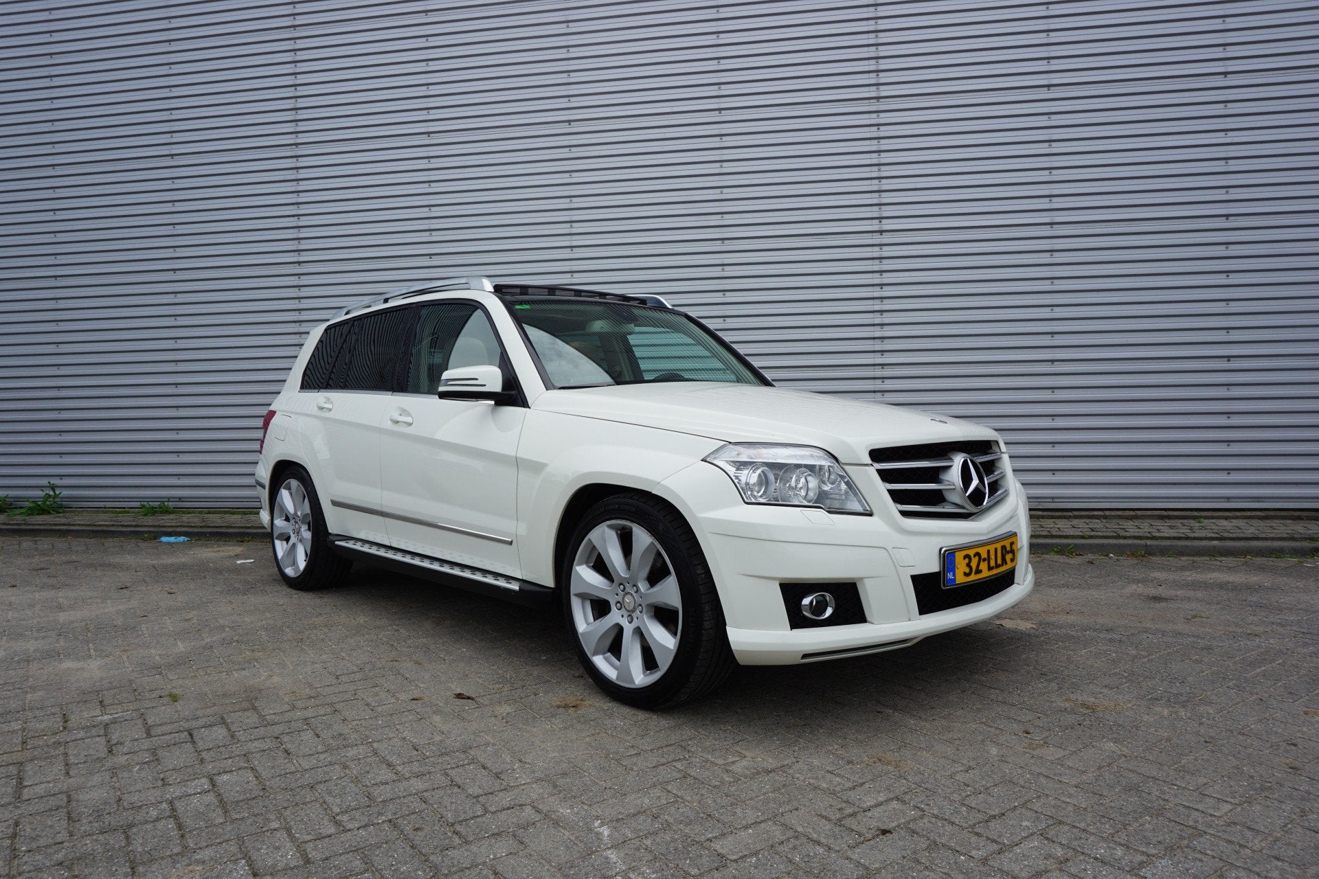 Mercedes-Benz GLK-Klasse 350 4-Matic Automaat - Pano / Clima, Auto's, Automaat, Gebruikt, 2000 kg, Wit