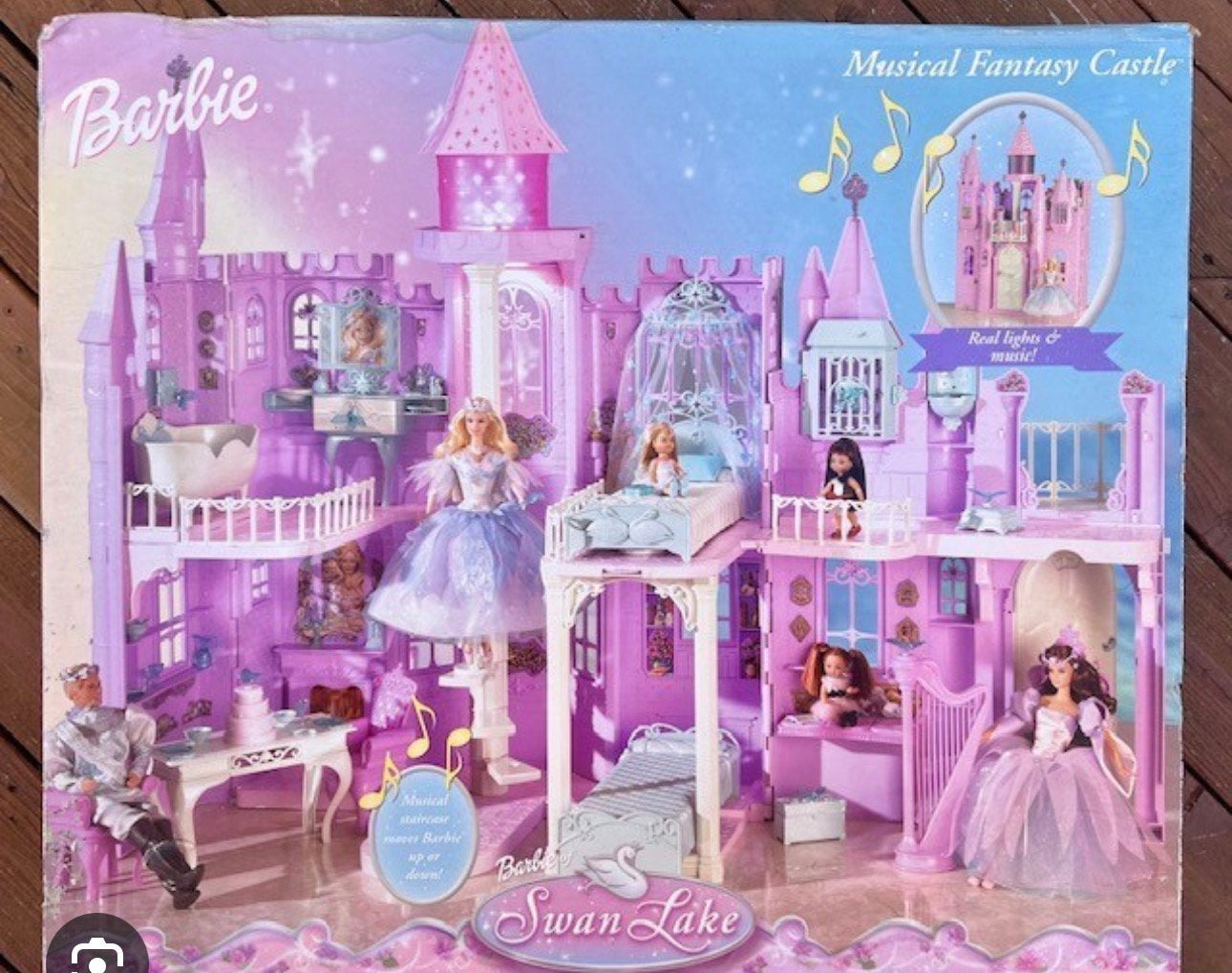 Barbie Zwanenmeer kasteel 2003 GEZOCHT