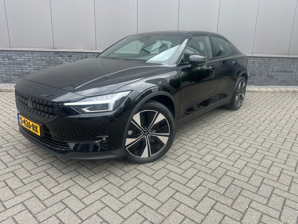 Polestar 2 Long Range Single Motor 78Kwh, Auto's, Gebruikt, 495 min, 1969 kg, Zwart