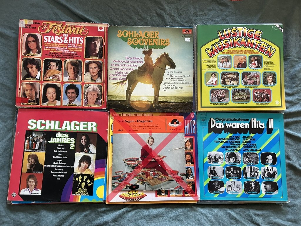 56 LP's Schlager muziek (ook per stuk te koop), Gebruikt, Ophalen of Verzenden, 12 inch, Overige genres