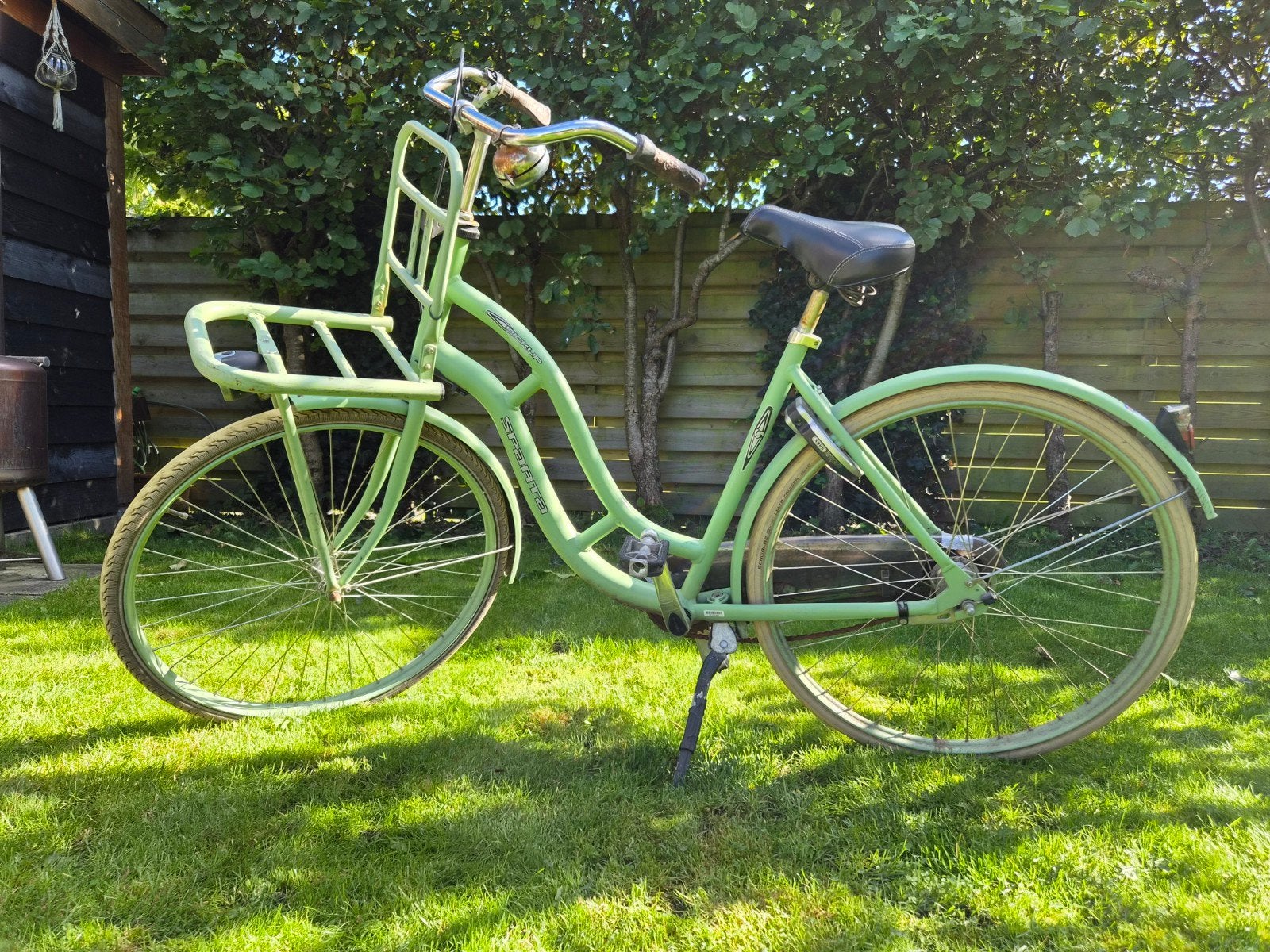 Lichtgroene damesfiets sparta 26 inch met versnellingen, Fietsen en Brommers, Ophalen, Gebruikt, Versnellingen