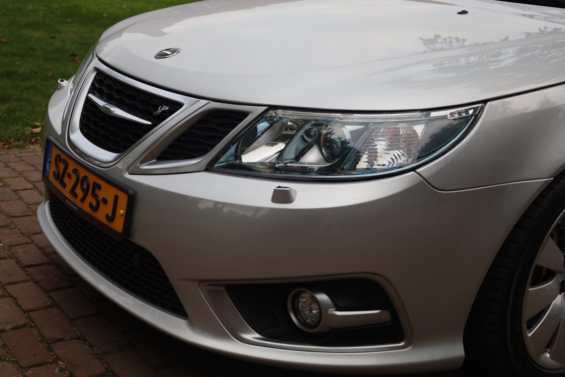 Saab 9-3 Sport Sedan Aero Turbo4 2.0 T Aut. | Nr 263 van 420, Auto's, Gebruikt, Beige, 1600 kg, Xenon verlichting