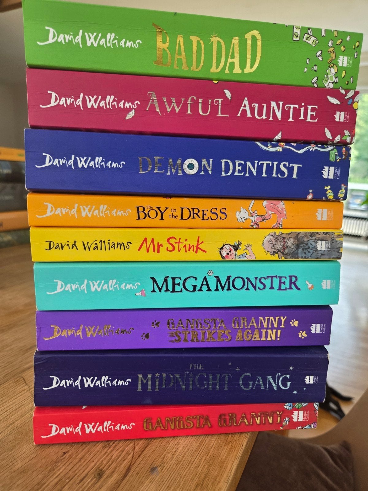 David Walliams Boekenpakket - 9 Kinderboeken, Ophalen of Verzenden, Zo goed als nieuw, David Walliams, Fictie algemeen