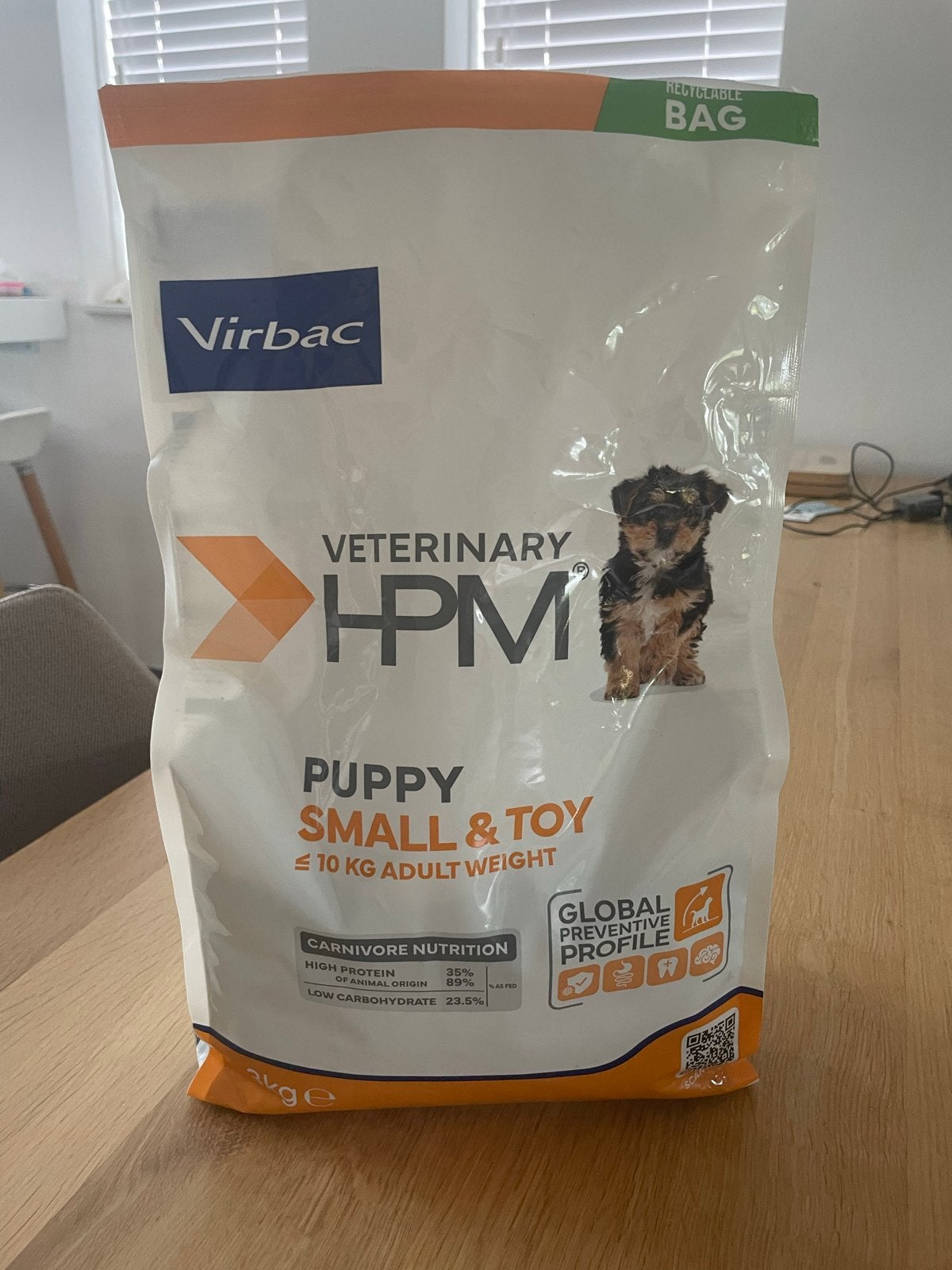 Virbac hondenbrokjes, puppy small en toy, Ophalen of Verzenden, Hond