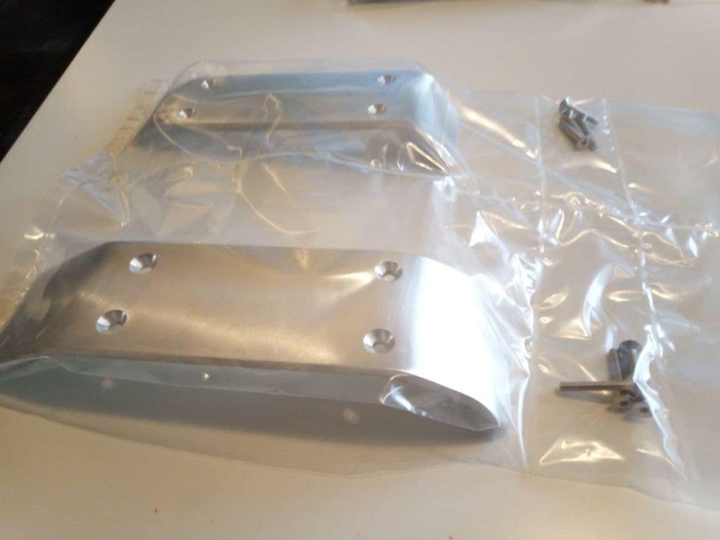 Traxxas X-maxx skid plate set, Ophalen of Verzenden, Nieuw, Overige schalen, Auto offroad