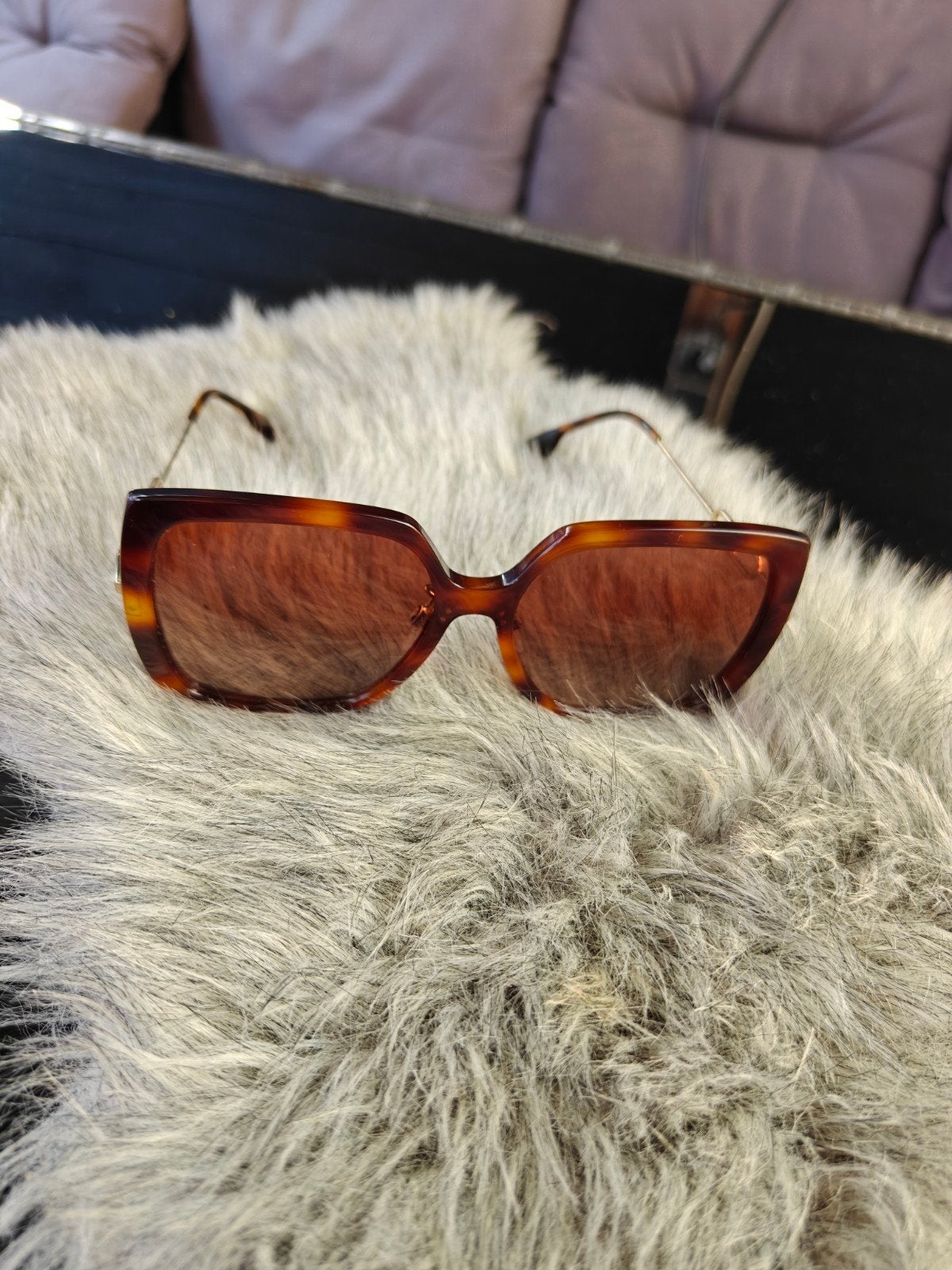 Stijlvolle Burberry damesbril - Bruin, Ophalen of Verzenden, Gebruikt, Bruin, Zonnebril