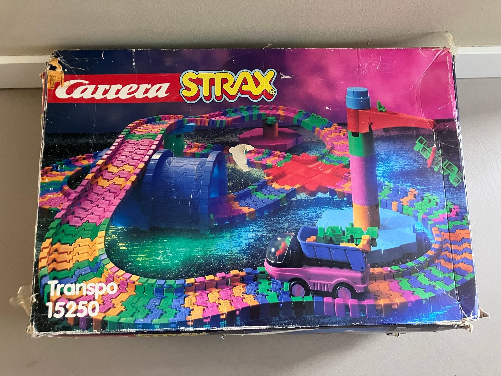 Carrera STRAX Transpo 15250 Bouwset - Vintage Speelgoed, Ophalen of Verzenden, Gebruikt, Overige merken