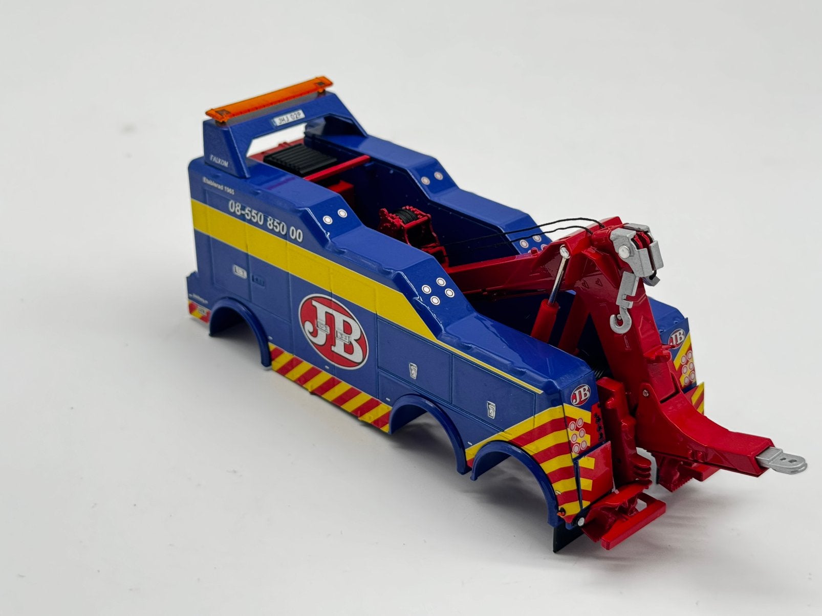 WSI FALKOM OPBOUW WRECKER VERBOUW LADING