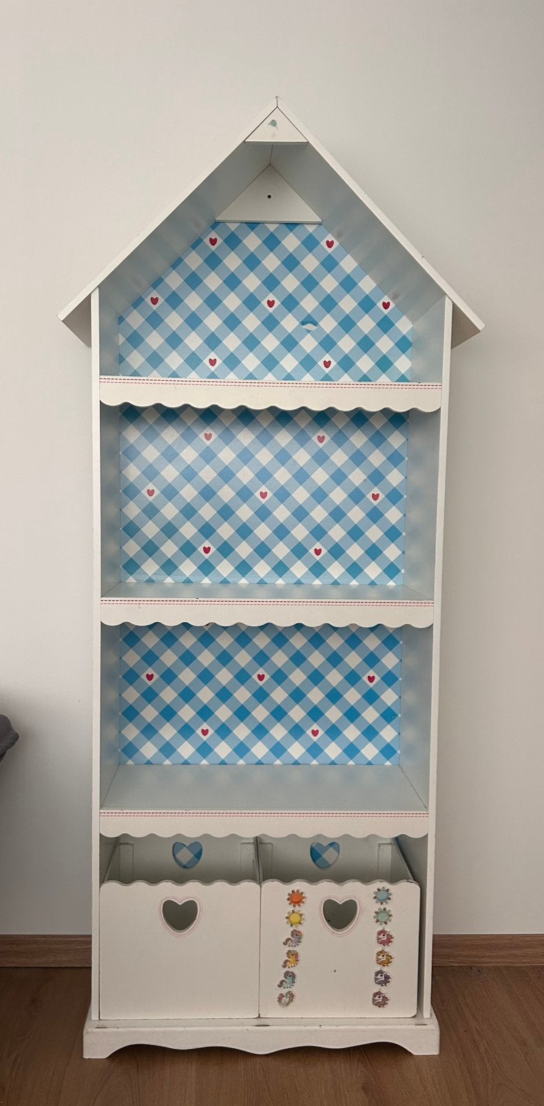 Poppenhuis boekenkast / speelgoedkast te koop, Kinderen en Baby's, Kinderkamer | Commodes en Kasten, Ophalen, Gebruikt, Kast, 105 cm of meer