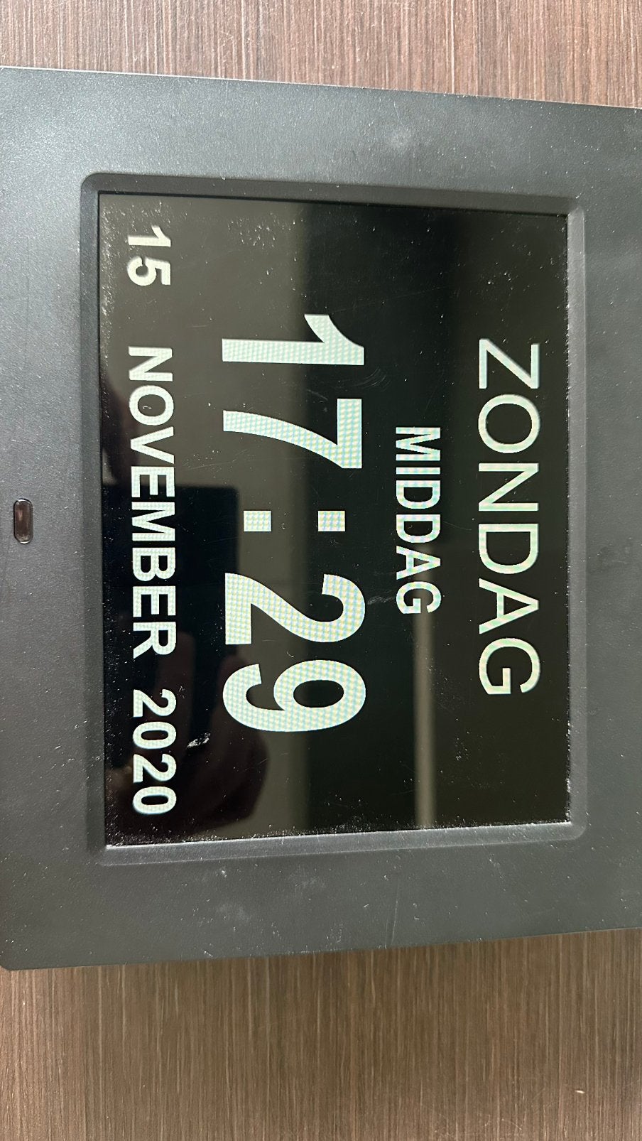 Digitale dementie klok, Overige typen, Ophalen of Verzenden, Zo goed als nieuw, Digitaal