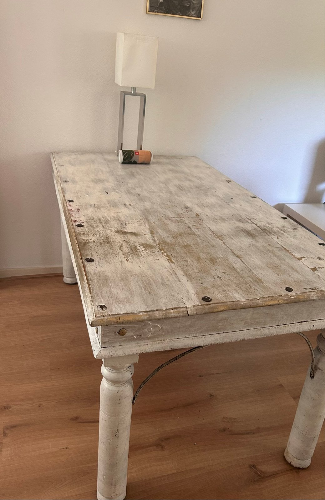 Gratis afhalen eikenhouten tafel, Antiek en Kunst, Ophalen