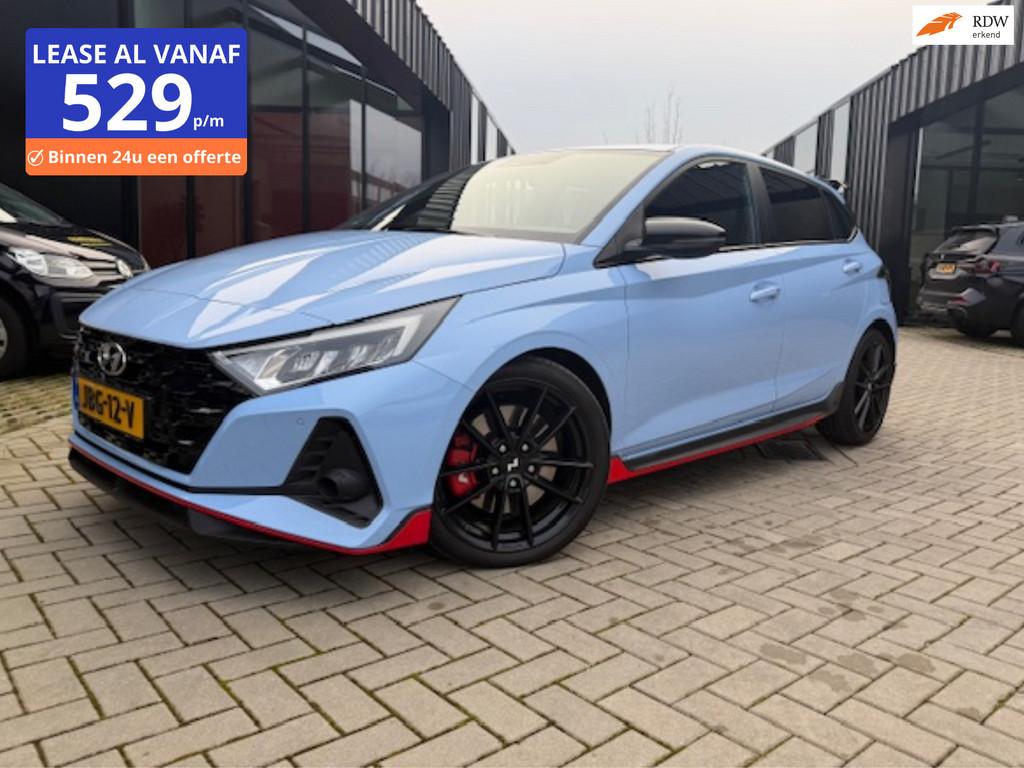 Hyundai I20 1.6 N Performance 204 PK Clima Stoelvw CAM, Auto's, Hyundai, Voorwielaandrijving, Gebruikt, 4 cilinders, 1165 kg