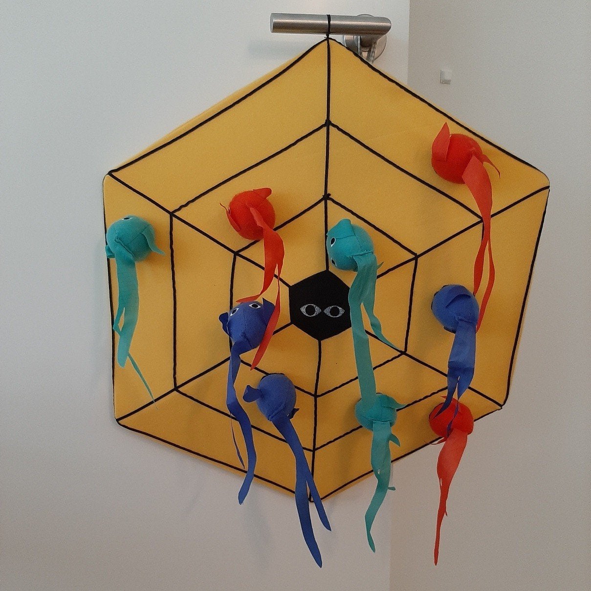 IKEA LATTJO Spinnenweb zacht dartspel, Ophalen of Verzenden, Zo goed als nieuw