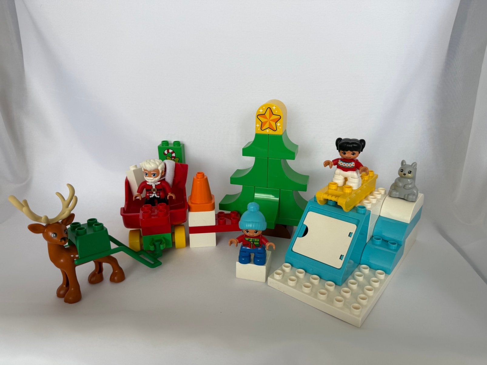 Lego Duplo Kerstman Santa 10837, Kinderen en Baby's, Speelgoed | Duplo en Lego, Gebruikt, Overige thema's, Ophalen of Verzenden
