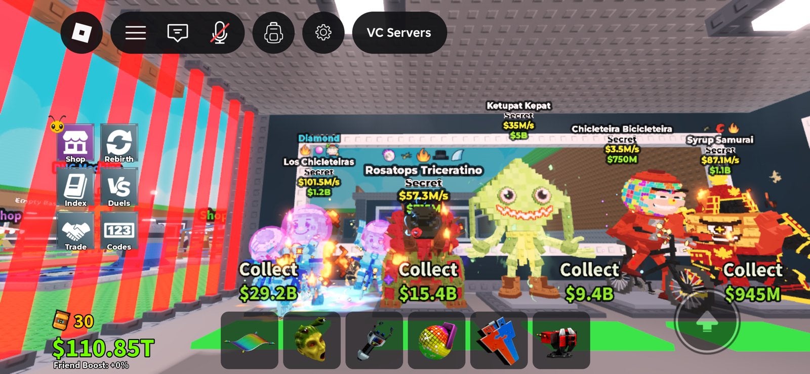 Roblox, Eén persoon, Ticket of Toegangskaart