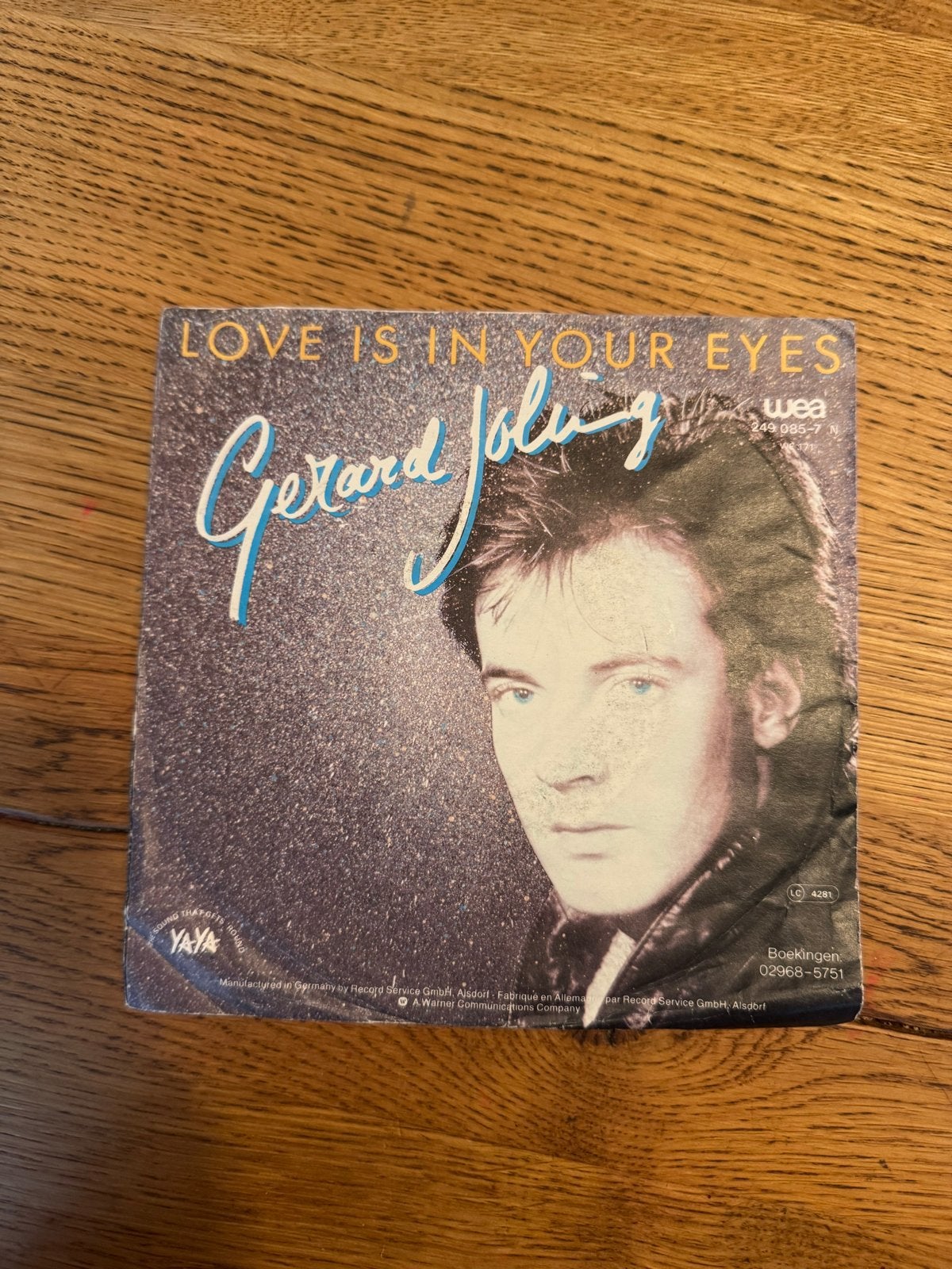 Gerard Joling - Love Is In Your Eyes (LP), LP, Gebruikt, 7 inch, Pop