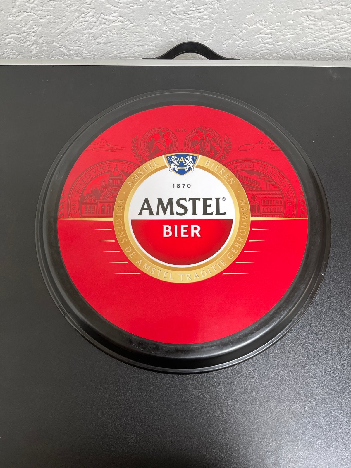 Amstel Bier dienblad - Vintage look, Ophalen of Verzenden, Zo goed als nieuw, Overige typen, Amstel