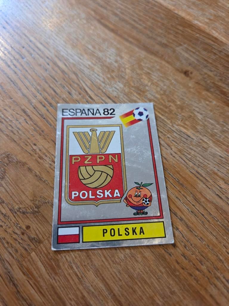 Panini WK 82, Ophalen of Verzenden, Zo goed als nieuw, Buitenlandse clubs, Poster, Plaatje of Sticker