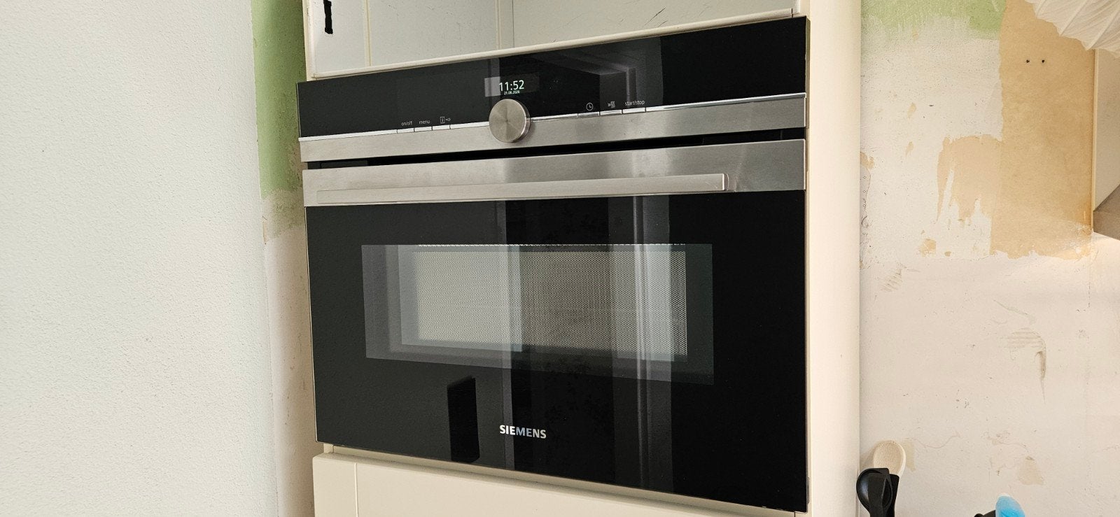 Siemens Inbouw Combi-oven met Magnetronfunctie, Witgoed en Apparatuur, Ovens, Ophalen, 45 tot 50 cm, Gebruikt, 60 cm of meer