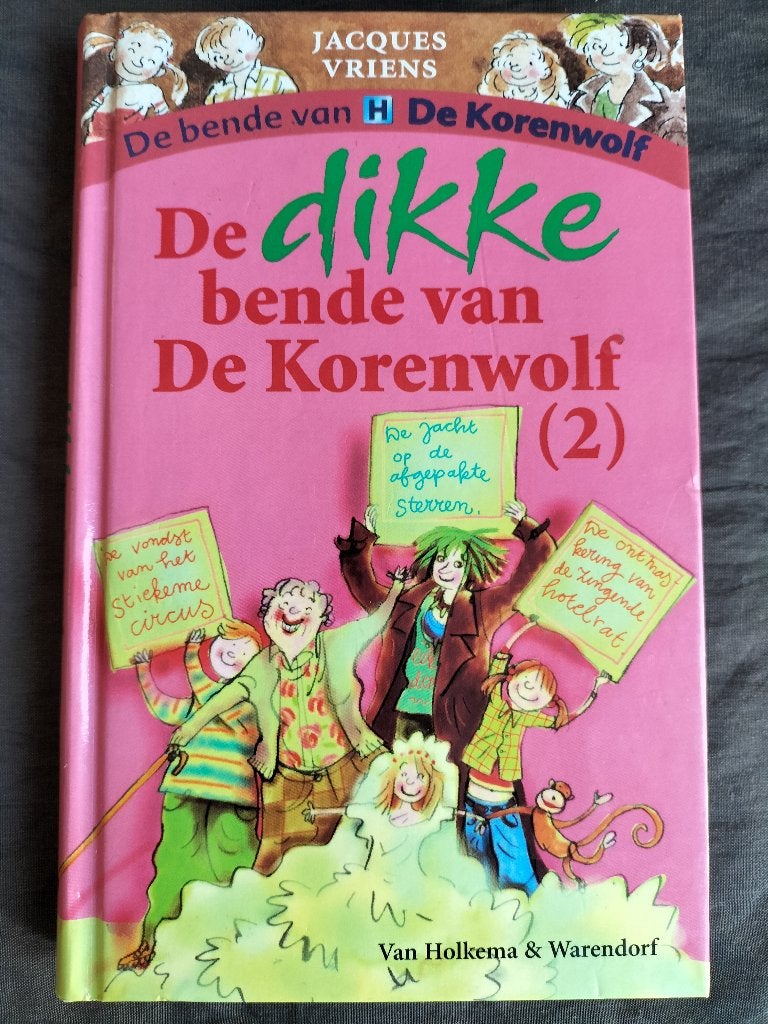 Jacques Vriens - De dikke bende van De Korenwolf 2, Ophalen of Verzenden, Zo goed als nieuw, Jacques Vriens, Fictie algemeen