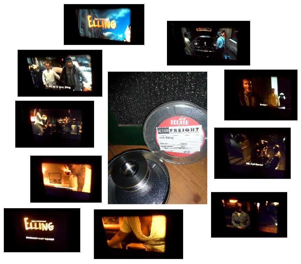 35mm film - Trailer - Elling -2001 - mooi -, Audio, Tv en Foto, Filmrollen, Ophalen of Verzenden, 35mm film
