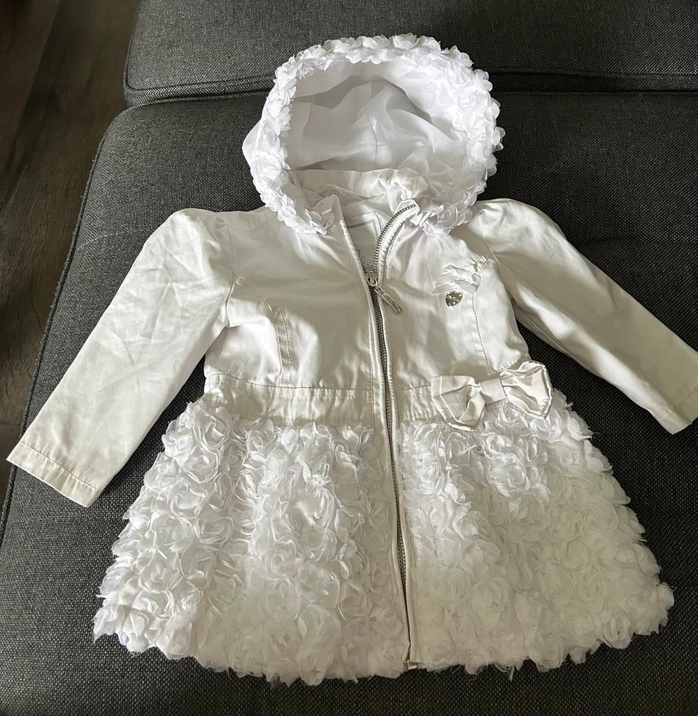 Le Chic zomerjasje baby meisje wit, maat 80, Kinderen en Baby's, Ophalen of Verzenden, Zo goed als nieuw, Meisje, Jasje