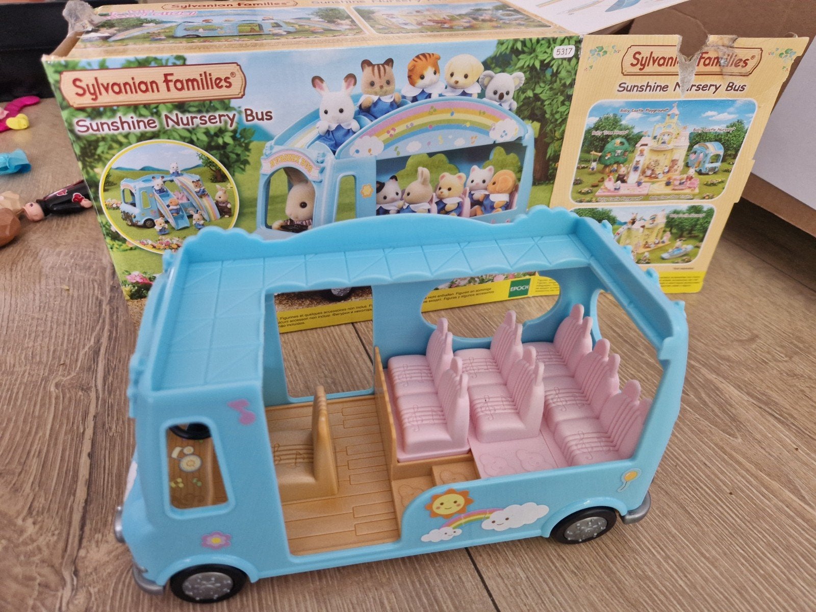 Sylvanian Families Sunshine Nursery Bus, Ophalen of Verzenden, Zo goed als nieuw